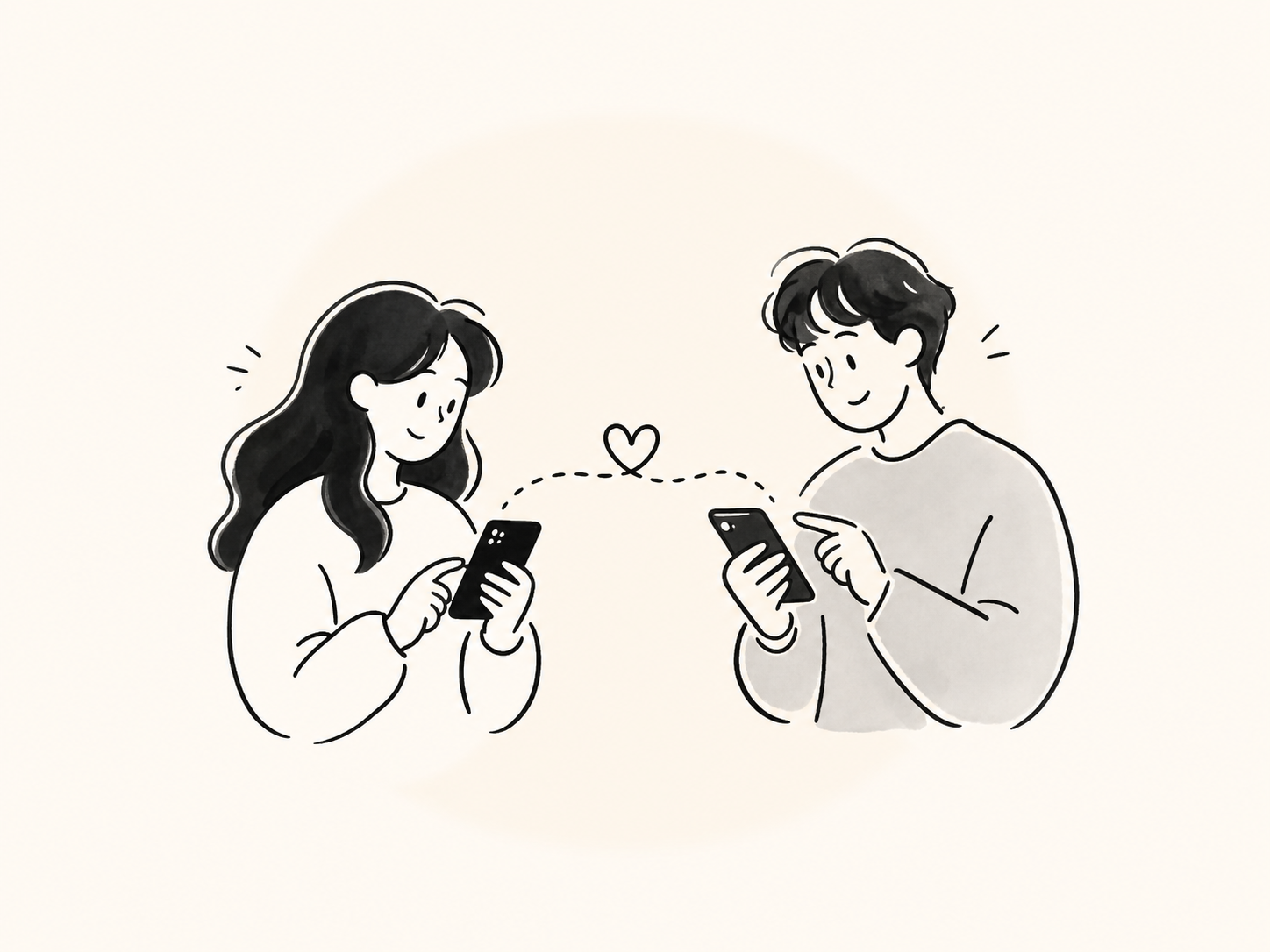 Two PrayList members sharing encouragement through the app